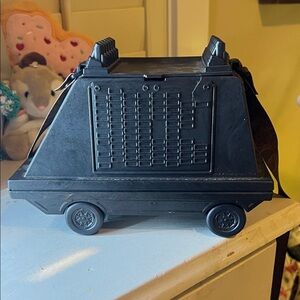 Black Star Wars Toy Vehicle with strap